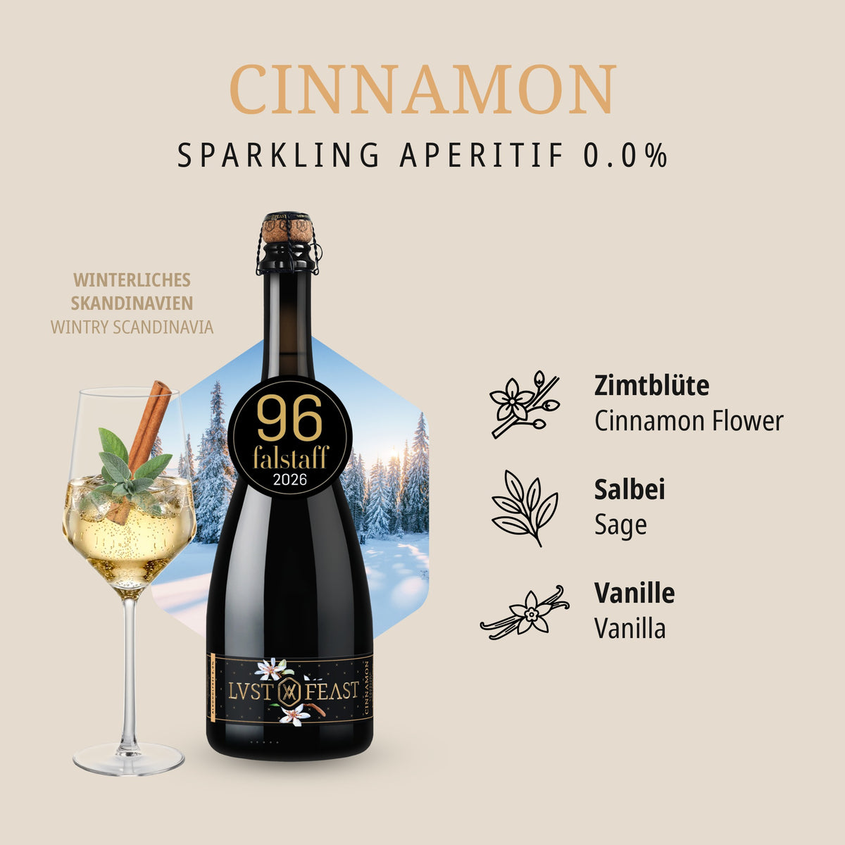 CINNAMON • 0,0%